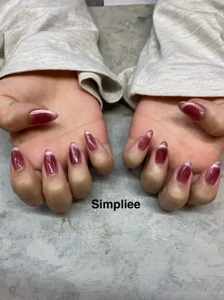 ネイル シンプリーワン 渋谷店🪄MOENAのネイルデザイン