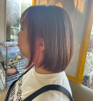 ショート カラー 美容室アークス所属・美容室ARKS 黒田杏奈のヘアスタイル