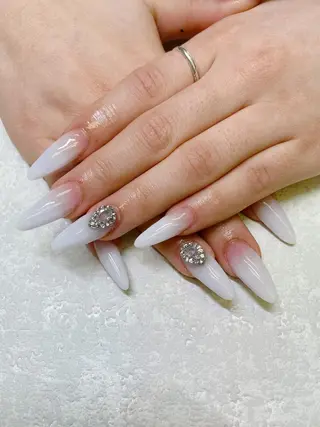 ロング JNA認定講師🌸 RIEのネイルデザイン