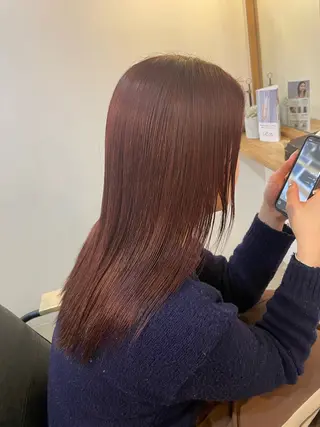 セミロング カラー Matsubara asuka  ☪︎のヘアスタイル