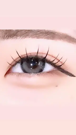 マツエク・マツパ 京都レイヤーカット うえひのヘアスタイル