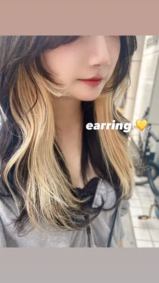 ロング カラー chinatsu 🧸𖤐⡱のヘアスタイル