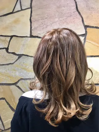 セミロング 🇰🇷jisoo -ジス-🇰🇷のヘアスタイル