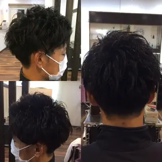 パーマ メンズ Leggu所属・木田 智大のヘアスタイル