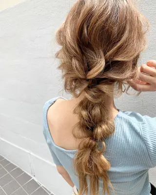 ロング ショート&ボブ井上 菜樹のヘアスタイル