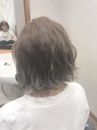 ミディアム カラー アザマ　ヤスカツ _rosso 川口のヘアスタイル