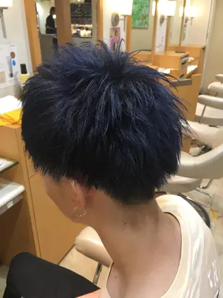 ショート カラー メンズ 🐝肥田 しょーと🐝のヘアスタイル