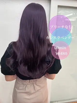ロング カラー JEWIL SHIBUYAのヘアスタイル