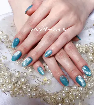 ネイル ラベンダー💖日暮里 ルル💖ネイルのネイルデザイン