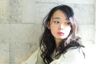 ロング カラー 武田 清久のヘアスタイル