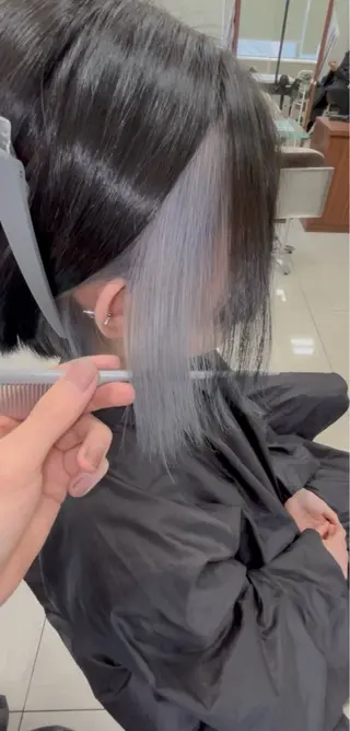 カラー 片岡 勇翔のヘアスタイル