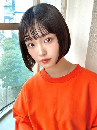 ミディアム カラー 市原 大翼のヘアスタイル