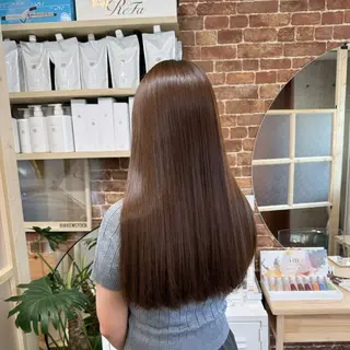 ロング サワムラ ソナタのヘアスタイル