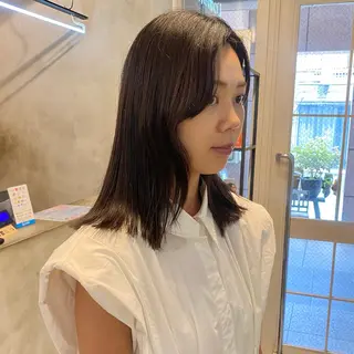ミディアム カラー noa/ 渋谷のヘアスタイル