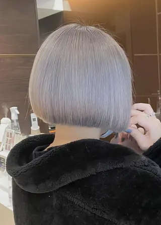 ショート カラー 銀座店長🌟 片山雄太のヘアスタイル