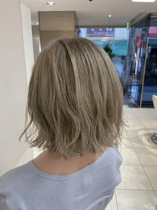 ミディアム カラー ヘアアレンジ 【Sweep】おじま のぞみのヘアスタイル