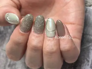 ネイル おうちのネイルサロン　konpeiTou〜こんぺいとう〜所属・おうちのネイルサロン KonpeiTouのネイルデザイン