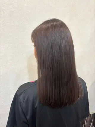 セミロング カラー ar北千住所属・🦋ふくだ ゆうな🦋のヘアスタイル