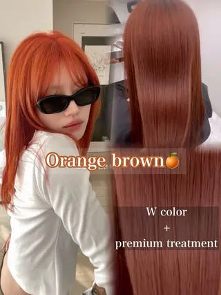 ロング 艶髪ハイトーンカラー 渋谷🎀ririkaのヘアスタイル