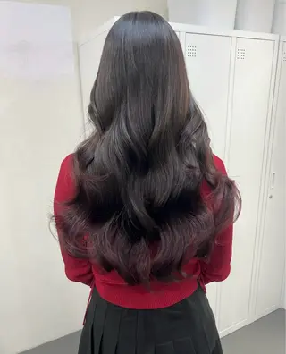 ロング カラー Lavire所属・レイヤーカット/韓国 /ハイトーン/amiのヘアスタイル