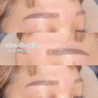 アイブロウ サロンデアトリエ 愛沙花のマツエク・マツパデザイン