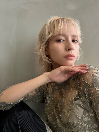 ショート カラー ショート/ボブ専門 宮脇美奈/南船場のヘアスタイル