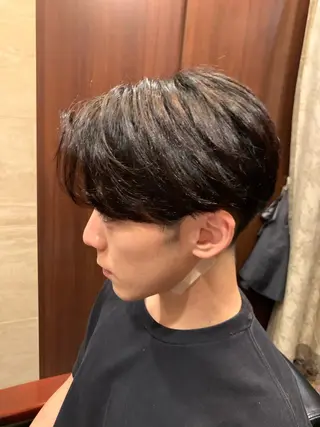 ミディアム メンズ 杉本 和大のヘアスタイル