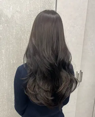 カラー 韓国・ワンホンヘア linon🐈⬛のヘアスタイル