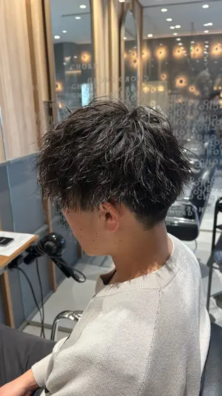 ショート パーマ メンズ 🦄Rena 🦄のヘアスタイル