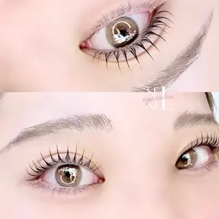 マツエク・マツパ eye＋nano所属・韓国風束感まつ毛🩵 Nozomiのマツエク・マツパデザイン