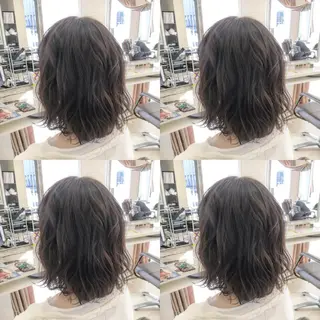 ミディアム 角床直哉 カラーカットNO 1のヘアスタイル