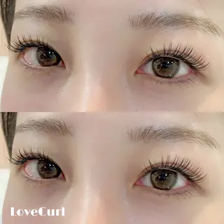 マツエク・マツパ lovecurl 三軒茶屋のマツエク・マツパデザイン