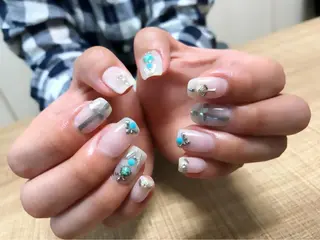 ネイル ツメトマツゲ .のネイルデザイン