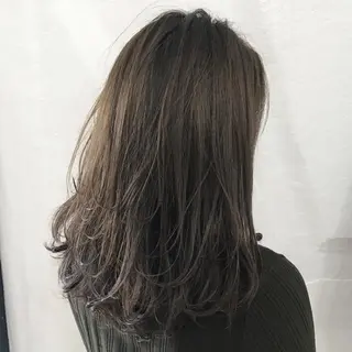 セミロング カラー サロウィン所属・K-POP好き美容師 🇰🇷Kai.Yのヘアスタイル