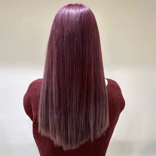 ロング カラー 伊藤 旭華のヘアスタイル