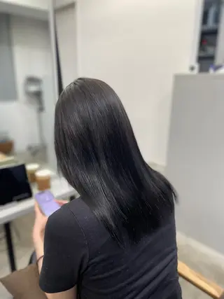 ロング 絶対綺麗な暖色カラー 🎯あります✨増渕✨のヘアスタイル