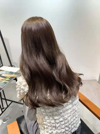 ロング カラー 髪質改善透明感カラー 🤍Nanakoのヘアスタイル