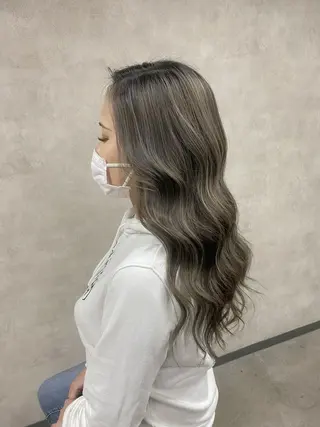 ロング カラー eyelash  salon Lien所属・衣笠 結愛のマツエク・マツパデザイン