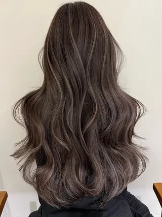 ロング カラー ✨小顔顔まわり✨ サイトウ　アツキのヘアスタイル