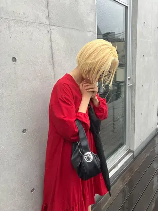 ショート 似合わせカットカラー 👩MINAのヘアスタイル