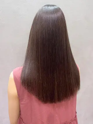 セミロング カラー パーマ ヘアアレンジ ITbyALBUM 八王子店のヘアスタイル