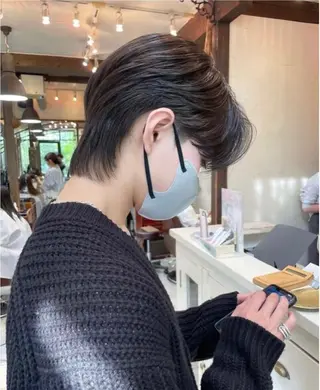 メンズ 透明感カラー🫧 nanamiのヘアスタイル