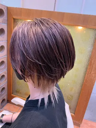 ショート カラー HERSHE by apollo所属・✨美髪矯正&ショート の小林✨のヘアスタイル