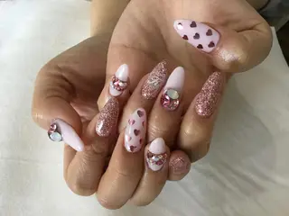 ネイル 💎🐰 saki. m 🐰💎のネイルデザイン