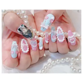 ネイル nail studio qute所属・Nailist Kitaniのネイルデザイン