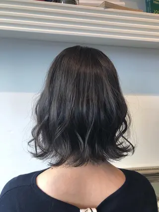 ミディアム カラー 💐パーソナルカラー /市橋加菜💐のヘアスタイル
