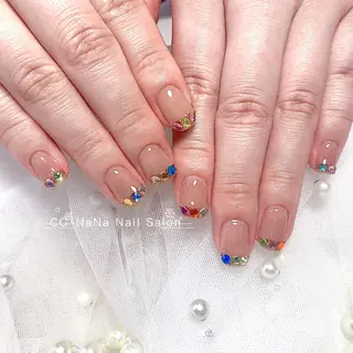 ネイル 💎CC・NaNa 韓国風ネイル🌙Cのネイルデザイン