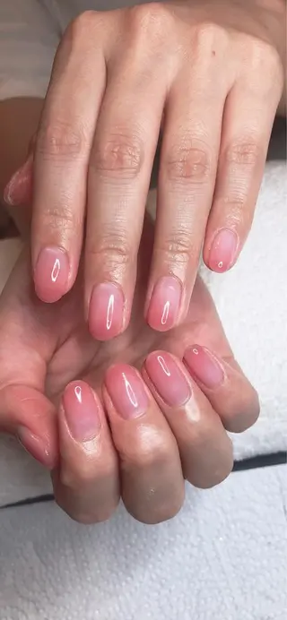 ミディアム ネイル 長さ出し専門 nynaのネイルデザイン