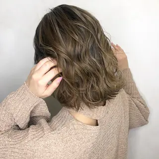 ショート カラー ヘアアレンジ AUBE HAIRazul吉祥寺所属・綺麗な髪質にしたい方 限定🌈清水　祥のヘアスタイル