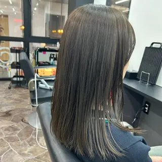 セミロング カラー COEUR🧡 山下　優花のヘアスタイル